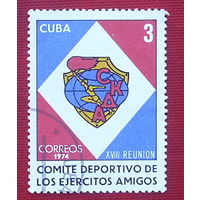 Куба. Спорт. ( 1 марка ) 1974 года. 4-13.