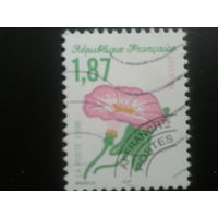 Франция 1998 стандарт, цветы