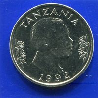 Танзания 1 шиллинг 1992 UNC