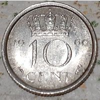 Нидерланды 10 центов, 1966 (1-10-143)