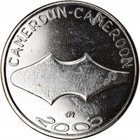 Камерун 1500 франков, 2005 Первобытные деньги мамбила UNC