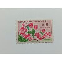 Габон 1961. Цветы