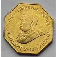 Сьерра-Леоне 1 леоне 1987 г.
