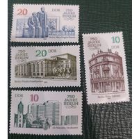 Германия, ГДР 1987 г. Mi.3075-3078 MNH