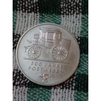 ГДР 5 марок 1990 500 лет почте