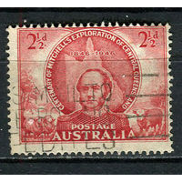 Австралия - 1946 - Сэр Томас Митчелл и Квинсленд 2 1/2Р - [Mi.176] - 1 марка. Гашеная.  (Лот 9EY)-T25P3