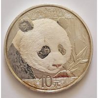 Китай 2018 серебро (1 oz) "Панда"