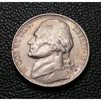 5 центов 1991 "P" - Филадельфия