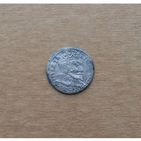 Речь Посполитая, 3 гроша, Рига, 1597 г., Сигизмунд III (1587-1632), серебро