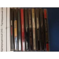 10pcs audio CDs rock Albums HAWKWIND  UNIVERS ZERO  DREAM THEATER 10р за диск