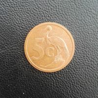 Южная Африка 5 центов 2004