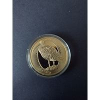 Медно-никелевая монета "Вялікі кулён" ("Большой кроншнеп"), 2011. 1 рубль
