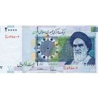 Иран 20000 риалов образца 2014 года UNC p153a