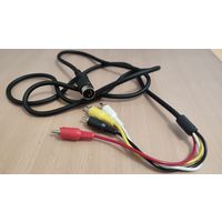 Адаптер кабель DIN 5 PIN - 4X RCA