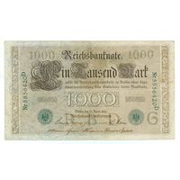 Германия, 1000 марок 1910 год.