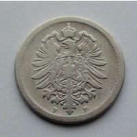 Германия - Германская империя 5 пфеннигов. 1876. F