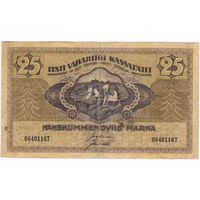 Эстония 25 марок 1923 г.   Редкая !!!