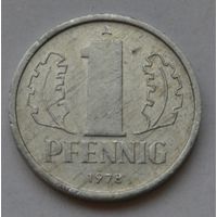 Германия - ГДР 1 пфенниг, 1978 г.