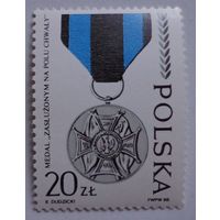 Польша.1988.Медаль "Заслуженным на поле Славы"