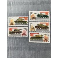 СССР 1984. Советские танки. Полная серия