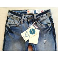 НОВЫЕ джинсы Button Blue (Gulliver) для мальчика (размер 122)