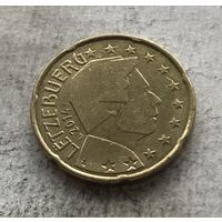 Люксембург 20 евроцентов 2014