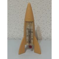 Космос СССР. Термометр Ракета Восток. 10 см.