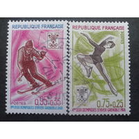 Франция 1968 олимпиада Гренобль