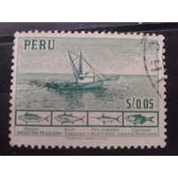 Перу, 1952. Рыболовное судно