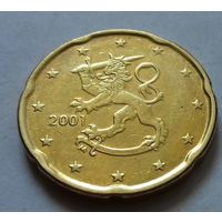 20 евроцентов, Финляндия 2001 г.