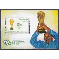 2006 Танзания 4346/B588 Чемпионат мира по футболу 2006 Германия