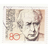 Профессор д-р Теодор Хойс (1884-1963) 1982 год