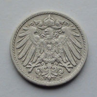 Германия - Германская империя 5 пфеннигов. 1904. D