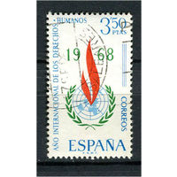 Испания - 1968 - Международный год прав человека - [Mi. 1763] - полная серия - 1 марка. Гашеная.  (Лот 43AD)