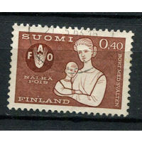 Финляндия - 1963 - Борьба против голода - [Mi. 569] - полная серия - 1 марка. Гашеная.  (Лот 216AM)