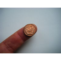 Каймановы острова 1 цент 2005г