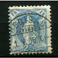 Швейцария - 1908 - Гельвеция - [Mi. 81A] - полная серия - 1 марка.  (Лот 85BY)