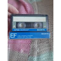 Кассета SONY EF 90. Запись с радио