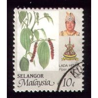1 марка 1986 год Малайзия Селангор 132