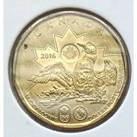 Канада 1 доллар 2016 г. XXXI летние Олимпийские Игры, Рио-Де-Жанейро 2016