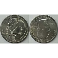 25 центов(квотер) США 2013г P, Национальный мемориал Маунт-Рашмор