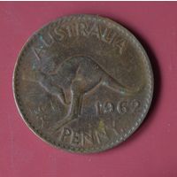 Австралия 1 пенни 1962