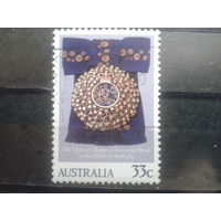Австралия 1985 Королеве Елизавете 2 - 59 лет, награждение австралийским орденом