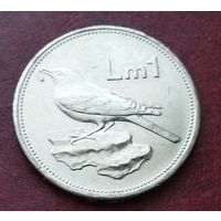Мальта 1 лира, 1991-2007