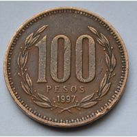Чили 100 песо, 1997 г.