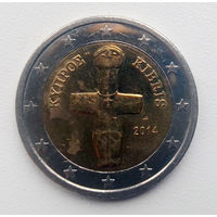 Кипр 2 евро 2014