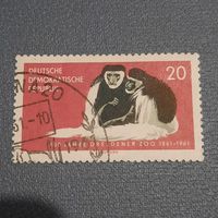 ГДР 1961. 100 летие Дрезденского зоопарка