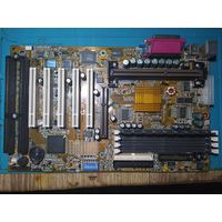 Материнскя плата Gigabyte GA-BX2000 (Intel 440BX) + процессор + память