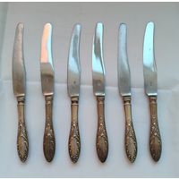 Ножи столовые мельхиор