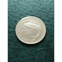 Мальта 10 центов, 1986
